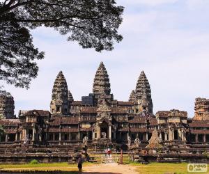 пазл Храм Ангкор-Ват, Камбоджа